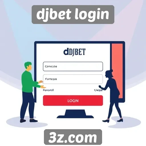 Experiência do usuário no processo de login do djbet